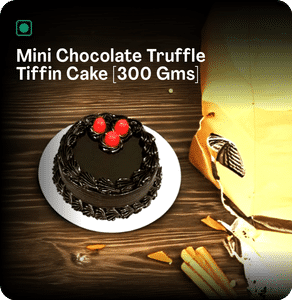 Mini Chocolate Truffle Tiffin Cake [300 Gms]