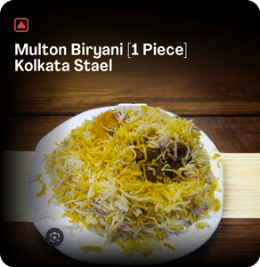 Multon Biryani [1 Piece] Kolkata stael 