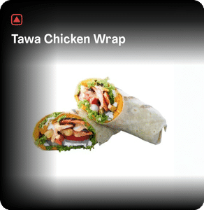 Tawa Chicken Wrap