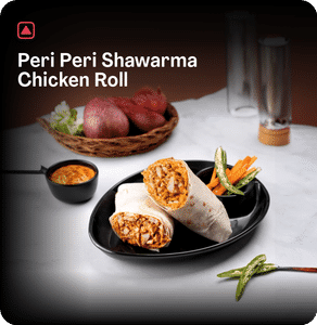 Peri Peri Shawarma Chicken Roll