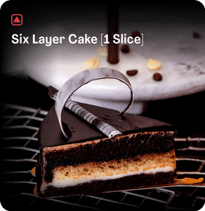 Six Layer Cake [1 Slice]