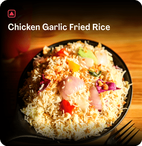 Chicken Garlic Fried Rice
