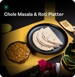 Chole Masala & 3 Roti
