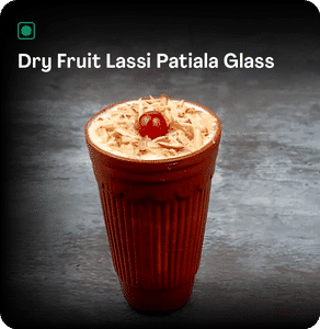 Dry Fruit Lassi Patiala Glass