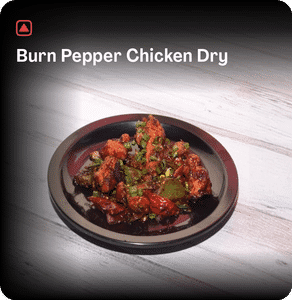 Burn Pepper Chicken Dry