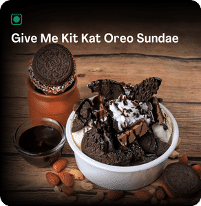 Give Me Kit Kat Oreo Sundae