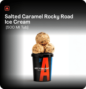 Salted Caramel Rocky Road Ice Cream [500 Ml Tub]