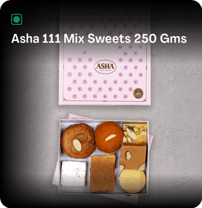Asha 111 Mix Sweets 250 Gms