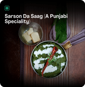 Sarson Da Saag (a Punjabi Speciality)