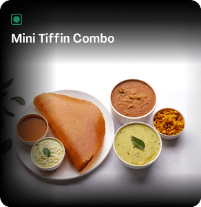 Mini Tiffin Combo  With Sweet