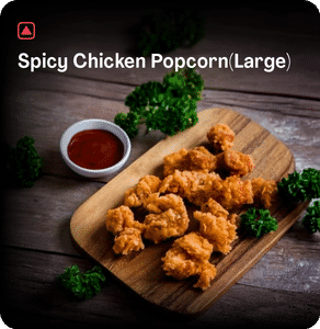 Spicy Chicken Popcorn(large)