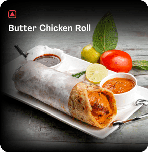 Butter Chicken Roll