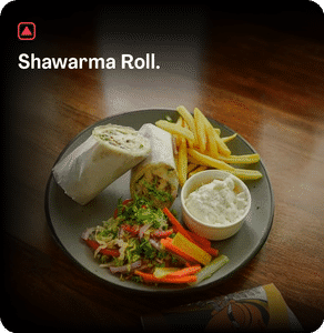 Shawarma Roll.