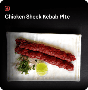 Chicken Sheek Kebab Plte