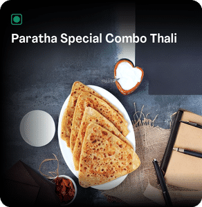 Paratha Special Combo Thali 