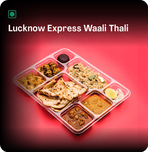 Lucknow express waali thali