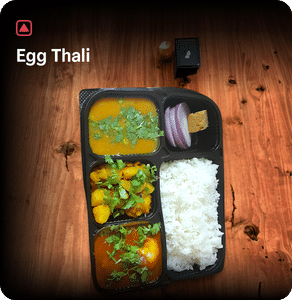 Egg Thali