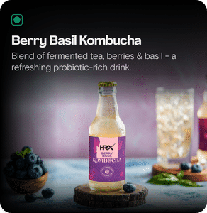 Berry Basil Kombucha 