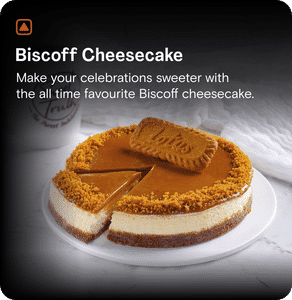 Biscoff Cheesecake (Half Kg)