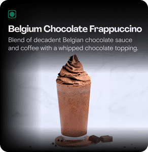 Belgium Chocolate Frappuccino