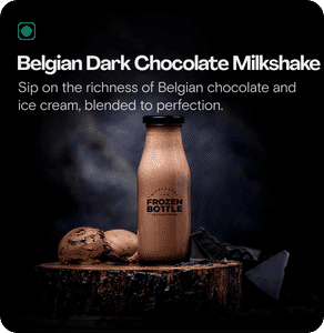 Belgian Dark Chocolate Milkshake