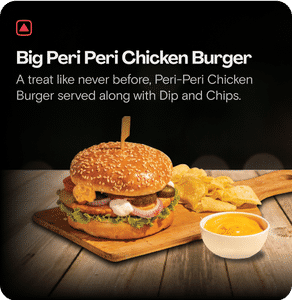 Big Peri Peri Chicken Burger