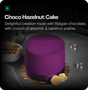Choco Hazelnut Cake [700gm]