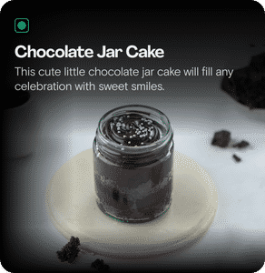 Chocolate Jar Cake
