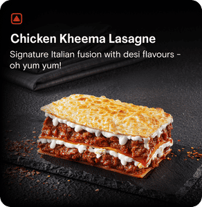 Chicken Kheema Lasagne