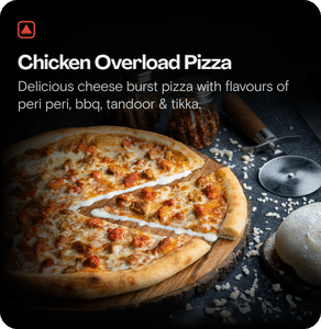 Chicken Overload Pizza