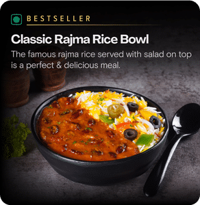 Classic Rajma Rice Bowl