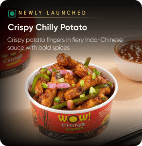 Crispy Chilly Potato (100 Grms)
