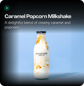 Caramel Popcorn Milkshake