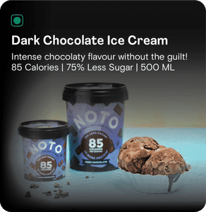 Dark Chocolate Ice Cream [500 Ml]