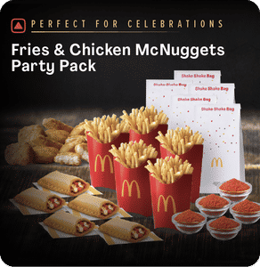Fries and Nuggets Party Pack