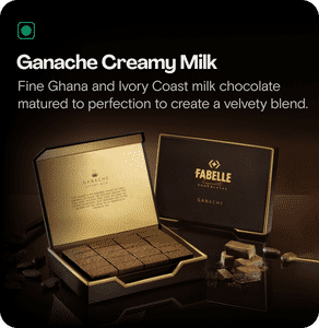 Ganache Creamy Milk - 20 Melt-in-mouth Chocolate Cubes
