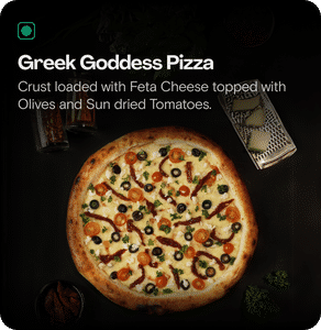Greek Goddess Pizza