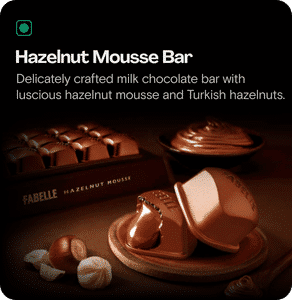 Hazelnut Mousse Bar - Centre filled Milk Chocolate