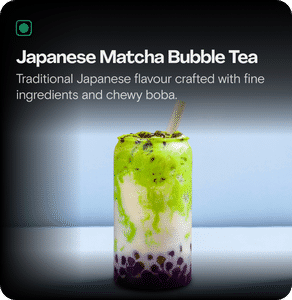 Japanese- Matcha Bubble Tea