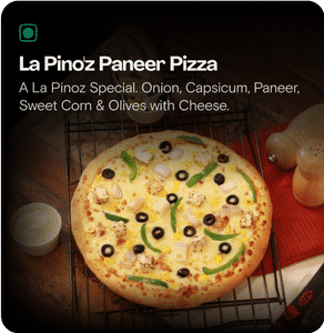 La Pino'z Paneer Pizza