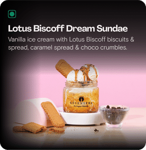 Lotus Biscoff Dream Sundae