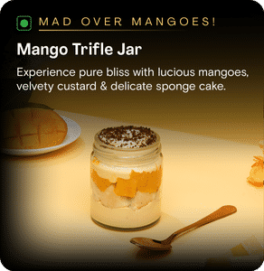 Mango Trifle Jar