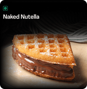 Naked Nutella Waffle