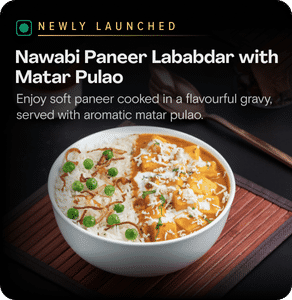 Nawabi Paneer Lababdar with Flavoured Rice