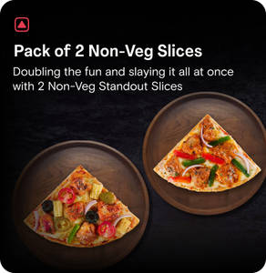 Pack of 2 Veg & Non-Veg Slices