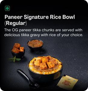 Paneer Signature Rice Bowl