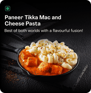Mac & Cheese Paneer Tikka Pasta Bowl