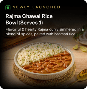 Rajma Chawal Rice Bowl (Serves 1)