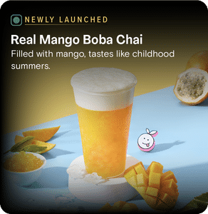 Real Mango Boba Chai