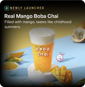 Real Mango Boba Chai
